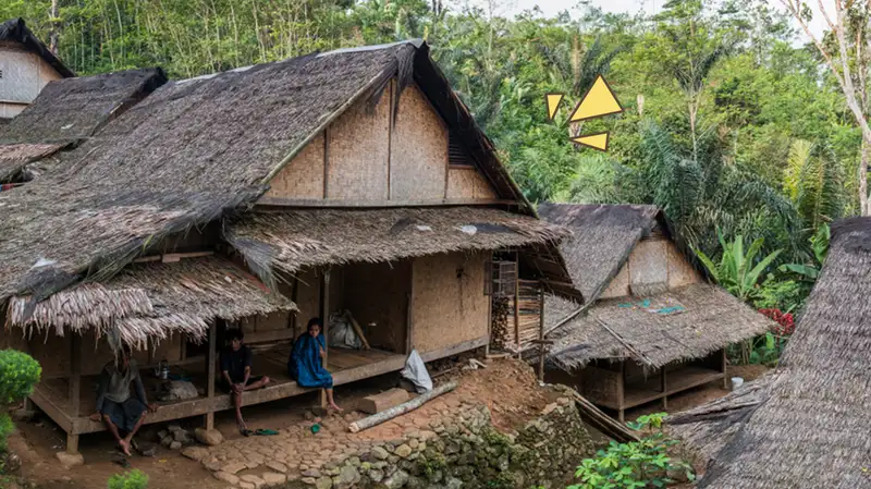 ciri khas rumah adat baduy banten