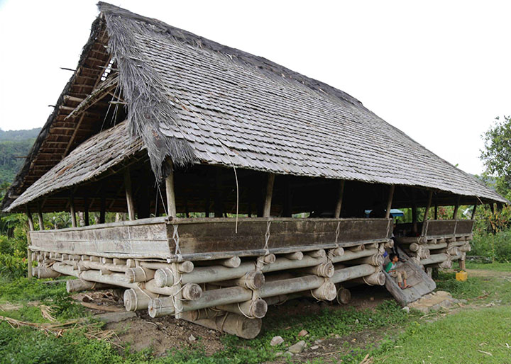 foto rumah adat lobo