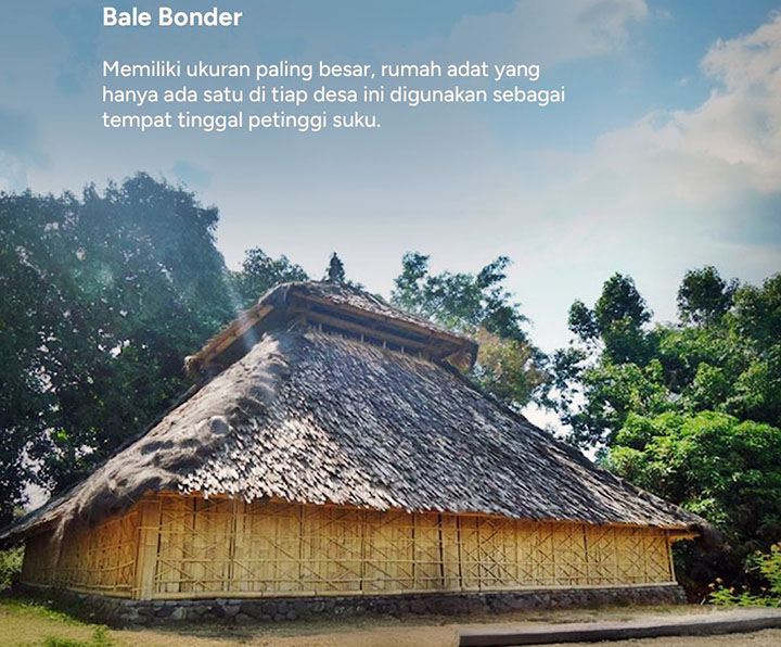 gambar rumah adat bale bonder