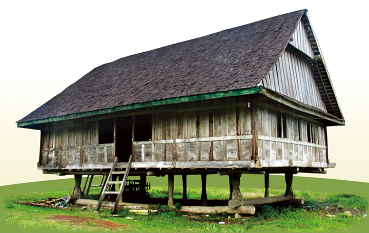 rumah adat banua si batang