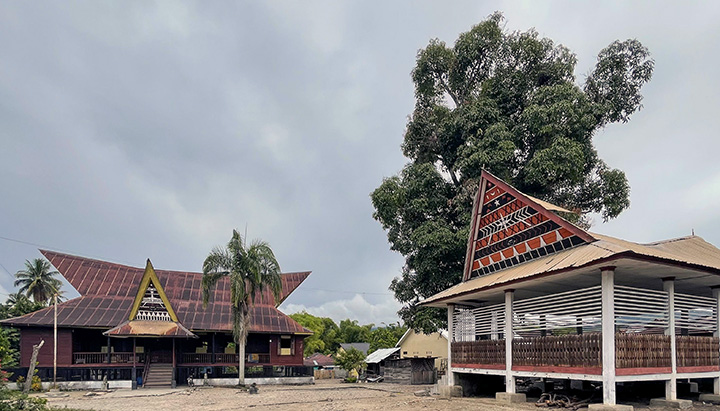 rumah adat mandailing bagas godang