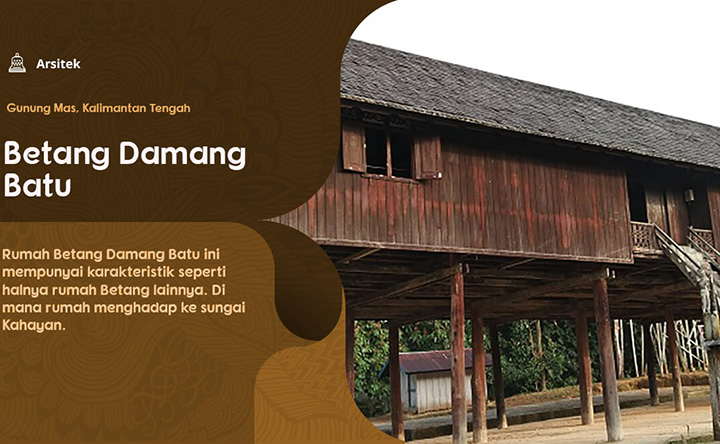 rumah betang dari kalimantan tengah