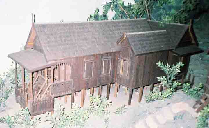 rumah palimbangan banjar kalimantan selatan