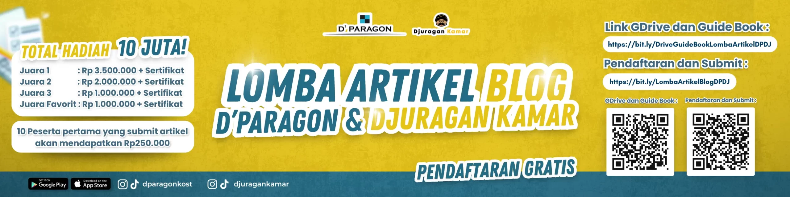 lomba artikel blog djurkam & Dparagon